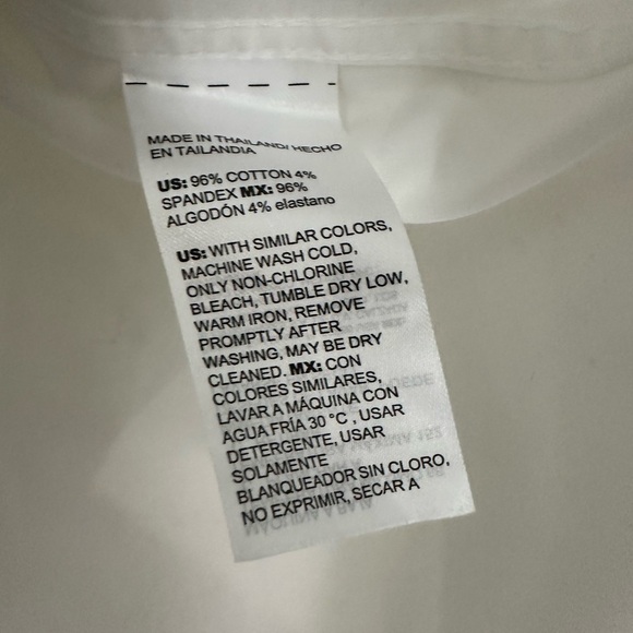 Chico's White and Black Floral Top - Picture 5 of 7